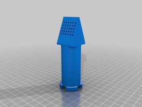 doppia bottiglia di irrigazione spike altri cap fluido 3d print model - Mito3D