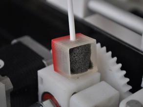 filamento de aspirador caso 3d a impressora os acessórios A impressão filtro 3d print model - Mito3D