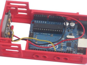 badbrick bbbbaur3plxpirbase plx pir arduino caso base l'elettronica uno lego il monte utile 3d print model - Mito3D