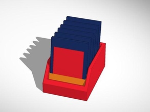 sd card rolodex other 3d print model - Mito3D