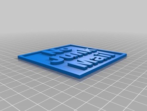 no junk mail sign other 3d household useful 3d print model - Mito3D