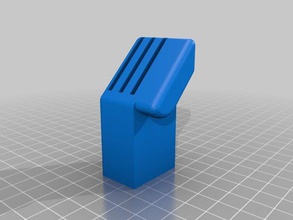 sd card holder replicator 2 deeper slots tool holders boxes add-on 3d print model - Mito3D