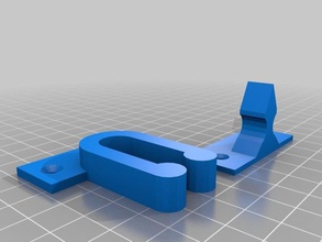 kapı yakalamak yedek parçalar kapatma dolap kilit 3d print model - Mito3D