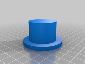 tophat 4x lego-style minifig other openscad parametric 3d print model - Mito3D