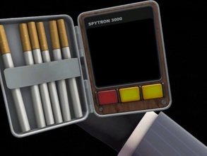 team fortress 2 spy de cigarettes cas vidéo jeux la vapeur tf2 valve les 3d print model - Mito3D