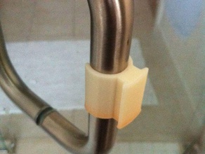 door handle wall bumper other 3d household mundane 3d print model - Mito3D