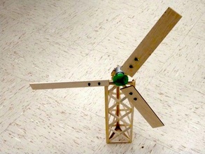 wind turbine engineering education laser makerspace 3d print model - Mito3D