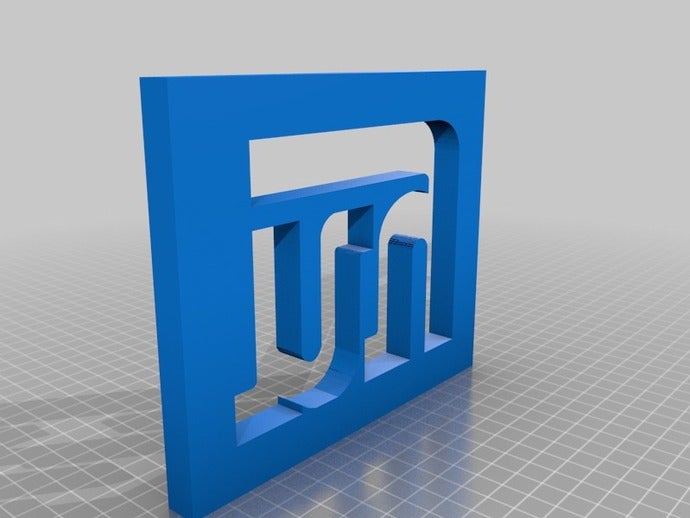 new york giants logo -- doppia estrusione sport all'aperto calcio nfl ny 3D print model - Mito3D