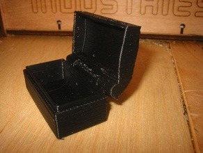 treasure chest toys games 3d box case container experiment reprap supportless 3d print model - Mito3D