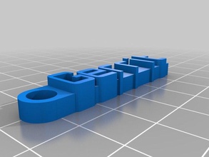 gerritkeychain organizzazione personalizzato 3d print model - Mito3D