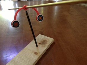 Bogenschiessen Pfeil-balance-Trophäe sport im freien stand Ziel 3d print model - Mito3D