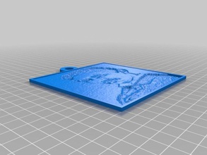 nikola tesla 2d Kunst angepasst 3d print model - Mito3D