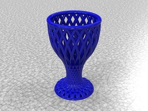 vase pencil holder containers 3d print model - Mito3D