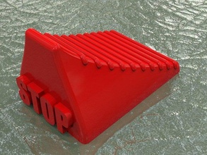 einfache Tür-stopper Haushalt versorgt 3d print model - Mito3D
