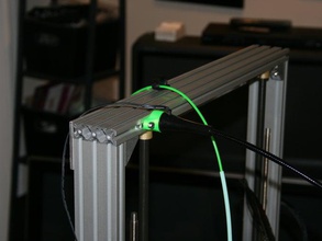 jansj&ouml led lampe de travail mount t-slot 3d l'imprimante accessoires ikea la lumière 3d print model - Mito3D