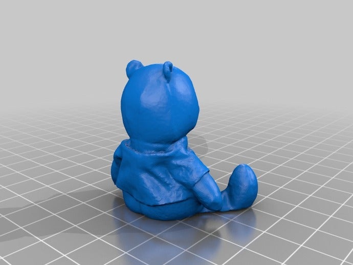 pooh animais 3D print model - Mito3D