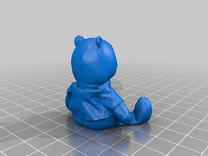 pooh los animales 3d print model - Mito3D