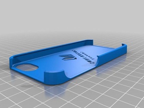gopher news iphone stencil caso accessori personalizzato 3d print model - Mito3D