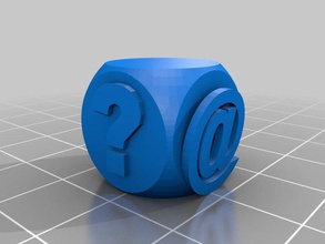symbol die props 3d print model - Mito3D