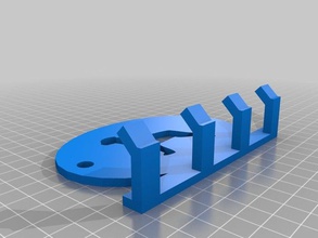 chillis trela gancho animais de estimação personalizado 3d print model - Mito3D