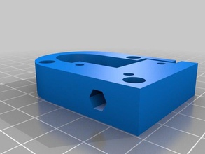 carriage kossel mini replaces ball rails 3d printer parts deltabot rostock 3d print model - Mito3D