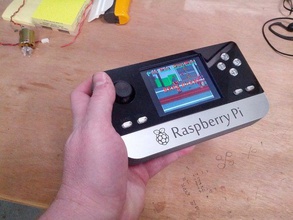 raspberry pi portable video games 3d print model - Mito3D