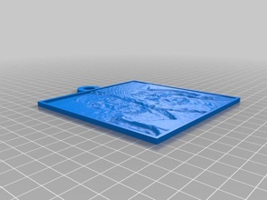 meu personalizados lithopane1 2d arte 3d print model - Mito3D