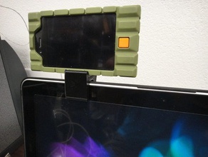 iphone monitor clip other 3d print model - Mito3D