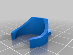 finger-Halter Sopran-Blockflöte Musik 3d print model - Mito3D