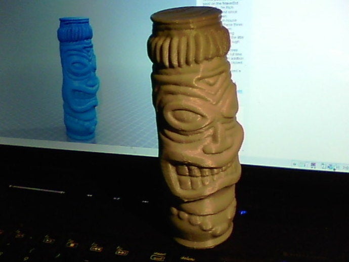 tiki statue mold manufacturing sculptures casting 3D print model - Mito3D