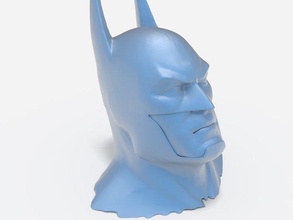 batman sculture il busto fumetti fantasia figura 3d print model - Mito3D