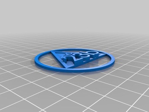 23b shop hacker space badge other 3d print model - Mito3D
