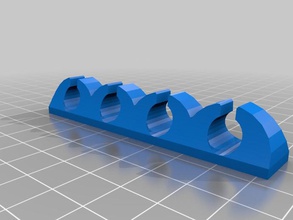 4 way cable catcher other 3d print model - Mito3D