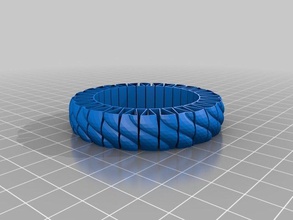 my customized morestretchlet bracelet 2 bracelets 3d print model - Mito3D