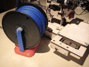 printrbot jr filamento de spool suporte 3d a impressora os acessórios titular 3d print model - Mito3D