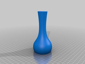 basit bir vazo sanat 3d print model - Mito3D