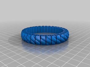 red bracelet bracelets customized 3d print model - Mito3D