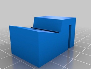 prusa i3 single de la placa apoyo 3d impresora partes 3d print model - Mito3D