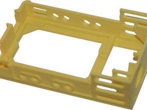 badbrick eco de la caja base montaje en parte superior electrónica arduino uno caso pantalla lcd shield lego ultrasonidos útil 3d print model - Mito3D