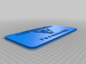 im neet signs logos customized 3d print model - Mito3D