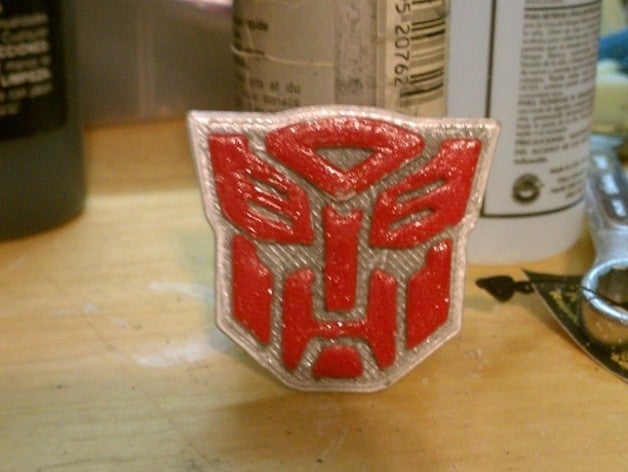 g1 t-Bildner logos andere autobot Transformatoren 3D print model - Mito3D