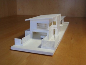 2 rba evi binalar yapılar mimarlık 3d print model - Mito3D