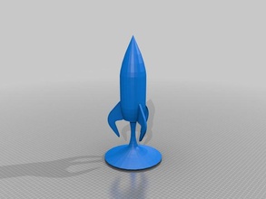 masaüstü rocketship 3d yazıcılar 3d print model - Mito3D