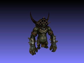 l'anziano troll warhammer lignaggio figura di fantasia sculture 3d print model - Mito3D