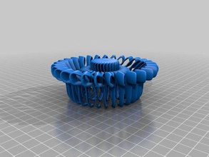 sunflower bowl decor 3d print model - Mito3D