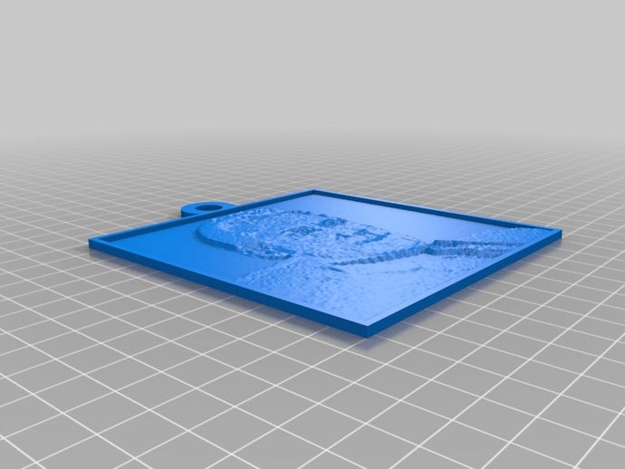 don draper lithopane 2d art personalizado 3D print model - Mito3D