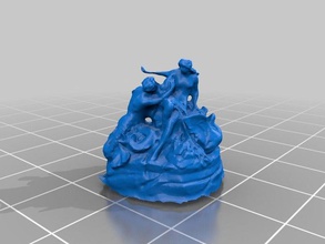 brunnen Skulpturen 3d print model - Mito3D