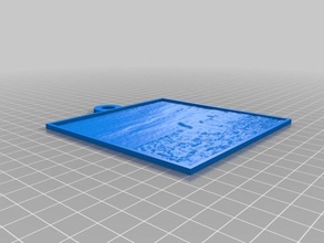 skyline view-support 2d Kunst angepasst 3d print model - Mito3D