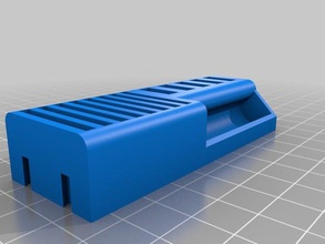 usb stick sd card holder organization customized 3d print model - Mito3D