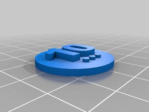 settlers catan number tiles toy game accessories numbers 3d print model - Mito3D